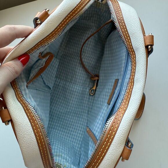 Dooney & Bourke Alphabet Charm Letter Bag Lindsay Lohan Y2K, White Leather - Picture 8 of 8